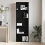 Estantería de madera de roble negro 60x30x189 cm by , Bookcases and shelves - Ref: Foro24-862457, Price: 111,59 €, Discount: %