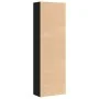 Estantería de madera de roble negro 60x30x189 cm by , Bookcases and shelves - Ref: Foro24-862457, Price: 111,59 €, Discount: %