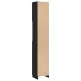 Mueble de baño de madera de roble negro 32x25,5x190 cm by , Bathroom furniture - Ref: Foro24-862015, Price: 79,59 €, Discount: %
