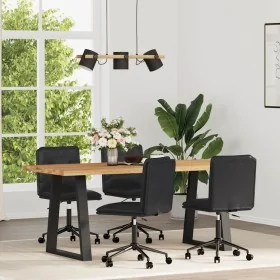 Sillas de comedor 4 unidades cuero sintético negro von , Essstühle - Ref: Foro24-3315694, Preis: 229,71 €, Rabatt: %