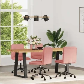 Sillas de comedor 4 unidades cuero sintético rosa von , Essstühle - Ref: Foro24-3315696, Preis: 231,74 €, Rabatt: %