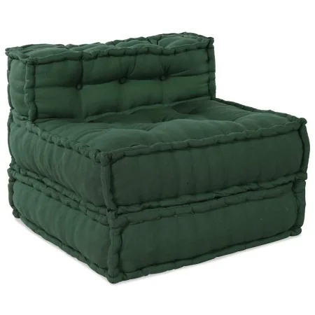 Puf modular tela verde 70x70x54 by , Cushions for chairs and sofas - Ref: Foro24-4019034, Price: 134,71 €, Discount: %