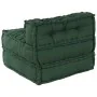 Puf modular tela verde 70x70x54 by , Cushions for chairs and sofas - Ref: Foro24-4019034, Price: 134,71 €, Discount: %