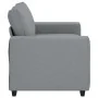 Sofá de 2 plazas de tela gris claro 120 cm by , Sofas - Ref: Foro24-4105156, Price: 209,09 €, Discount: %