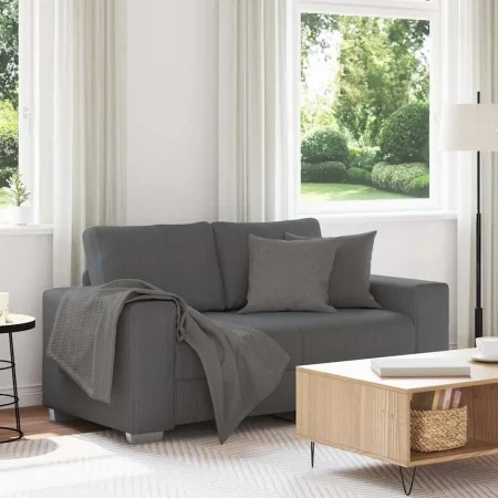 Sofá Loveseat gris oscuro 120 cm tejido de pana von , Sofas - Ref: Foro24-4105194, Preis: 232,43 €, Rabatt: %