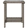 Sofá de jardín en forma de L con mesa y cojines ratán PE gris von , Outdoor-Sofas - Ref: Foro24-4103879, Preis: 305,22 €, Rab...