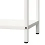 Leñero blanco 40x25x90 cm Acero laminado en frío de , Bolsas y soportes de leña - Ref: Foro24-864296, Precio: 41,15 €, Descue...