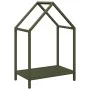 Leñero verde oliva 40x25x60 cm Acero laminado en frío de , Bolsas y soportes de leña - Ref: Foro24-864294, Precio: 32,59 €, D...