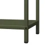 Leñero verde oliva 40x25x60 cm Acero laminado en frío de , Bolsas y soportes de leña - Ref: Foro24-864294, Precio: 32,59 €, D...
