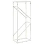 Leñero blanco 40x25x100 cm Acero laminado en frío by , Firewood bags and holders - Ref: Foro24-864332, Price: 39,48 €, Discou...
