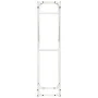 Leñero blanco 40x25x100 cm Acero laminado en frío by , Firewood bags and holders - Ref: Foro24-864332, Price: 39,48 €, Discou...
