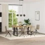 Sillas de comedor 6 uds. Cuero sintético gris claro by , dining chairs - Ref: Foro24-3315649, Price: 333,61 €, Discount: %