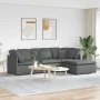 Sofá modular con reposapiés y cojines de tela gris oscuro von , Sofas - Ref: Foro24-3321298, Preis: 745,07 €, Rabatt: %