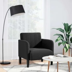Sillón con reposabrazos Terciopelo negro 54 cm von , Sessel - Ref: Foro24-4100583, Preis: 109,06 €, Rabatt: %