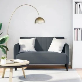 Sofá Loveseat gris oscuro 109 cm terciopelo von , Sofas - Ref: Foro24-4100588, Preis: 174,35 €, Rabatt: %