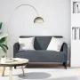 Sofá Loveseat gris oscuro 109 cm terciopelo von , Sofas - Ref: Foro24-4100588, Preis: 179,24 €, Rabatt: %