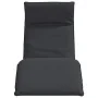 Tumbona plegable negra 175x54x8,5 cm tela oxford von , Liegen - Ref: Foro24-4019753, Preis: 82,16 €, Rabatt: %