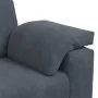 Sofá de 3 plazas de terciopelo gris oscuro 178 cm by , Sofas - Ref: Foro24-4105278, Price: 330,05 €, Discount: %