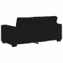 Sofá 2 plazas Tela Negro 140 cm by , Sofas - Ref: Foro24-4105168, Price: 218,78 €, Discount: %