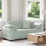 Sofá Loveseat gris claro 140 cm terciopelo von , Sofas - Ref: Foro24-4105267, Preis: 228,24 €, Rabatt: %