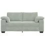 Sofá Loveseat gris claro 140 cm terciopelo von , Sofas - Ref: Foro24-4105267, Preis: 228,24 €, Rabatt: %