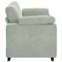 Sofá Loveseat gris claro 140 cm terciopelo von , Sofas - Ref: Foro24-4105267, Preis: 228,24 €, Rabatt: %