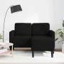 Sofá de 2 plazas con chaise longue en forma L negra 125cm by , Sofas - Ref: Foro24-4107063, Price: 259,81 €, Discount: %