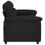 Sofá 2 plazas Tela Negro 120 cm by , Sofas - Ref: Foro24-4105299, Price: 216,77 €, Discount: %