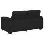 Sofá 2 plazas Tela Negro 120 cm by , Sofas - Ref: Foro24-4105299, Price: 216,77 €, Discount: %
