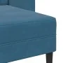 Sofá 2 plazas con chaise longue en forma L azul 125 cm von , Sofas - Ref: Foro24-4107068, Preis: 211,92 €, Rabatt: %