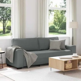 Sofá de 3 plazas de tela gris oscuro 180 cm by , Sofas - Ref: Foro24-4105177, Price: 260,23 €, Discount: %