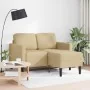 Sofá de 2 plazas con chaise longue en forma L verde gris 125 cm by , Sofas - Ref: Foro24-4107080, Price: 213,09 €, Discount: %