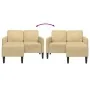 Sofá de 2 plazas con chaise longue en forma L verde gris 125 cm by , Sofas - Ref: Foro24-4107080, Price: 213,09 €, Discount: %