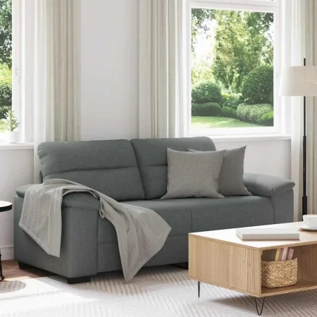 Sofá de 2 plazas de tela gris oscuro 140 cm von , Sofas - Ref: Foro24-4105308, Preis: 227,60 €, Rabatt: %