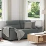 Sofá de 2 plazas de tela gris oscuro 140 cm von , Sofas - Ref: Foro24-4105308, Preis: 227,60 €, Rabatt: %