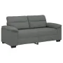 Sofá de 2 plazas de tela gris oscuro 140 cm von , Sofas - Ref: Foro24-4105308, Preis: 227,60 €, Rabatt: %