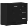 Mueble para lavabo de roble negro 63x30x54 cm by , Bathroom furniture - Ref: Foro24-862022, Price: 83,01 €, Discount: %