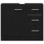 Mueble para lavabo de roble negro 63x30x54 cm by , Bathroom furniture - Ref: Foro24-862022, Price: 83,01 €, Discount: %