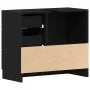 Mueble para lavabo de roble negro 63x30x54 cm by , Bathroom furniture - Ref: Foro24-862022, Price: 83,01 €, Discount: %