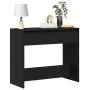 Mesa consola roble negro 89x41x76,5 cm madera de ingeniería by , Side tables - Ref: Foro24-862081, Price: 79,45 €, Discount: %