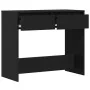 Mesa consola roble negro 89x41x76,5 cm madera de ingeniería by , Side tables - Ref: Foro24-862081, Price: 79,45 €, Discount: %