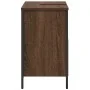 Mueble de baño con lavabo de roble marrón 60x34,5x60 cm von , Badezimmerwaschtische - Ref: Foro24-861896, Preis: 63,63 €, Rab...