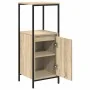Mueble de baño con estantes roble Sonoma 36x35x95 cm de , Tocadores de baño - Ref: Foro24-861913, Precio: 50,47 €, Descuento: %
