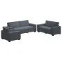 Juego de sofás con cojines 3 piezas terciopelo gris oscuro by , Sofas - Ref: Foro24-3324619, Price: 627,19 €, Discount: %