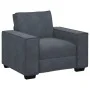 Juego de sofás con cojines 3 piezas terciopelo gris oscuro by , Sofas - Ref: Foro24-3324619, Price: 627,19 €, Discount: %