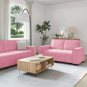 Juego de sofás con cojines 2 piezas terciopelo rosa by , Sofas - Ref: Foro24-3324703, Price: 502,23 €, Discount: %
