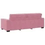 Juego de sofás con cojines 2 piezas terciopelo rosa by , Sofas - Ref: Foro24-3324703, Price: 502,23 €, Discount: %