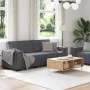 Juego de sofás con cojines 2 piezas terciopelo gris oscuro by , Sofas - Ref: Foro24-3324701, Price: 470,84 €, Discount: %