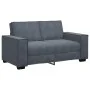 Juego de sofás con cojines 2 piezas terciopelo gris oscuro by , Sofas - Ref: Foro24-3324701, Price: 470,84 €, Discount: %
