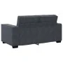 Juego de sofás con cojines 2 piezas terciopelo gris oscuro by , Sofas - Ref: Foro24-3324701, Price: 470,84 €, Discount: %